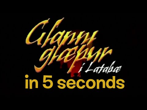 Glanni Glæpur í Latabæ in 5 seconds