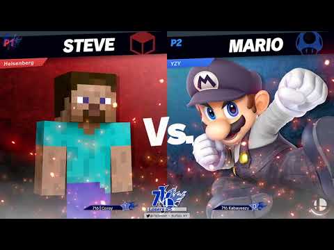 BSSP8 - Kabayeezy (Mario) Vs. Corey (Steve) - SSBU Losers Top 8