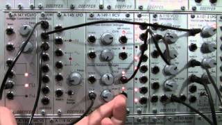 Video thumbnail for Doepfer A 149 RCV Modulation of Quantized and Stored Random Voltages by Raul's World of Synths