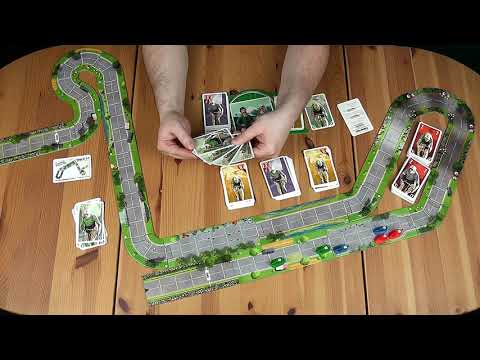 EGYSZEMÉLYES JÁTÉK: FLAMME ROUGE PELOTONNAL - d3meeples