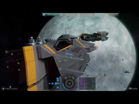 Endless Space 2: Vaulters vs Riftborn Space Battle