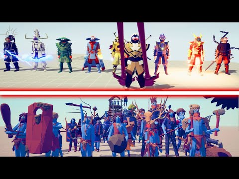 NORSE SPEAR SENSEI OF ALL SENSEI vs EVERY FACTION | Totally Accurate Battle Simulator TABS