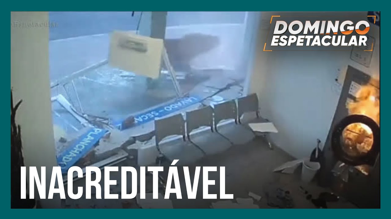 Quase Morri: máquina de lavar explode segundos após homem deixar lavanderia