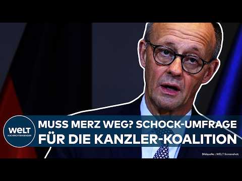 DEUTSCHLAND: Vernichtendes Zeugnis! Umfrage! Fast jeder Zweite! Mega-Schock für Merz-Koalition