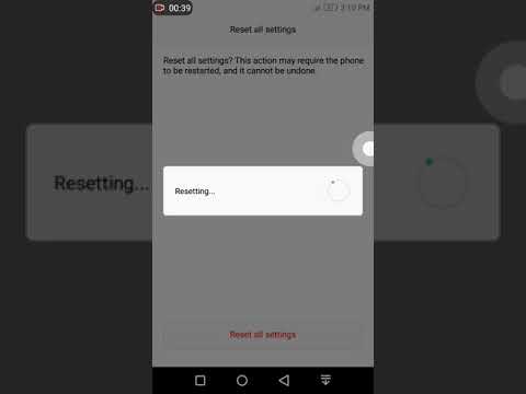 Huawei Y5 2017 Reset All Settings