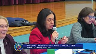 Council Public Hearing - Clarksburg Gateway Sector Plan