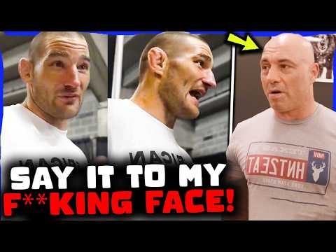 Sean Strickland PRESSES Joe Rogan after Insulting Comments Ahead of Fluffy Fight, THREATS SENT!