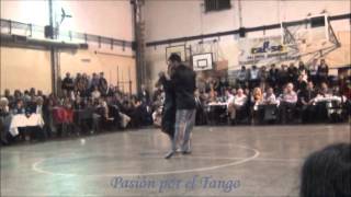 Video thumbnail for NOELIA BARSI y JAVIER RODRIGUEZ Bailando el Tango EMANCIPACIÓN en la Milonga MALENA en el SUNDERLAND