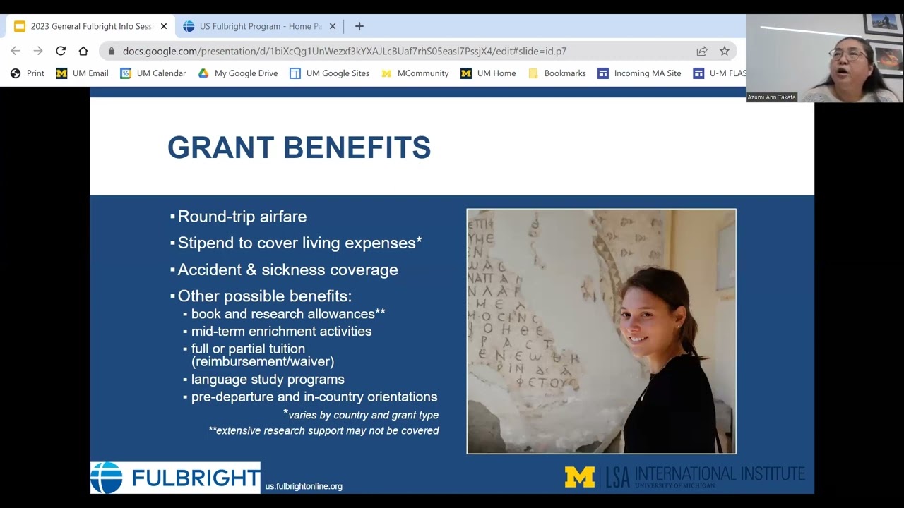 Fulbright U.S. Student Program Informational Webinar