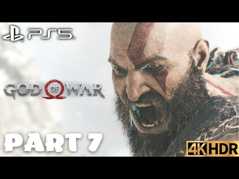 Gods Grieving | God of War New Game+ Story Walkthrough Gameplay Part 7 | PS5, PS4 | 4K HDR
