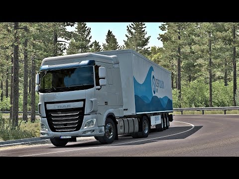 ETS2 1.37 - DAF XF 450 Euro 6 - Trip: Varna - Plovdiv