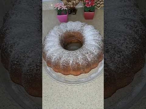 Marble Cake Recipe - A Delicious Twist of Chocolate and Vanilla #shorts