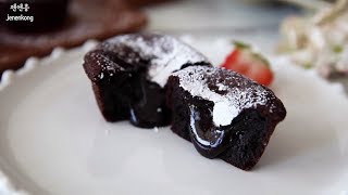 실패없는 퐁당 오 쇼콜라 레시피~ 초콜릿이 주르륵 흐르는 케이크, Fondant au Chcolat/젠엔콩