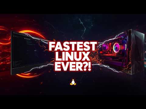 The Fastest Linux Distro Ever Tested 🔥 Insane Performance on Any PC (Old or New!)