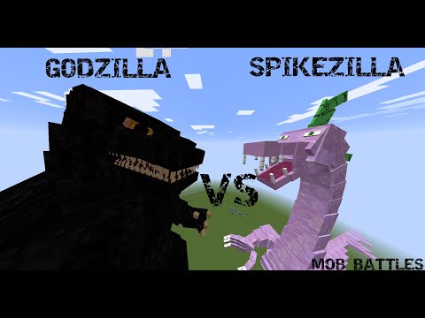 Mob Battles || Godzilla Vs. Spikezilla!