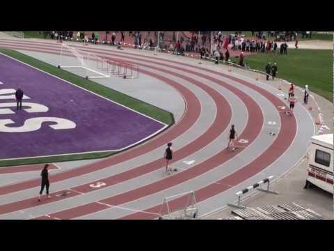 2012 Forest City / Mustang Invitational - Sr Girls 400M - Heat 1