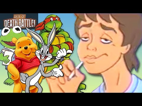 Cartoon All Stars VS Drugs | Desk of DEATH BATTLE