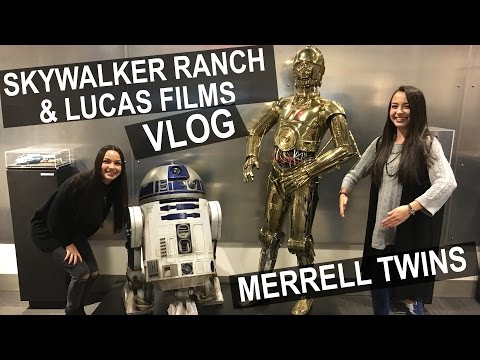 Skywalker Ranch & Lucas Films VLOG -MERRELL TWINS Video