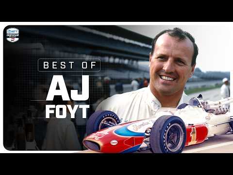 40 Minutes of AJ Foyt's ICONIC Indy 500 Moments | INDYCAR SERIES
