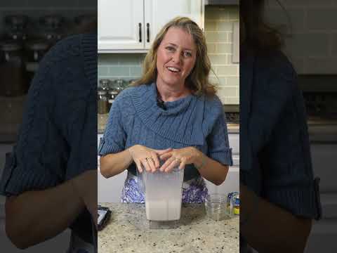 Plant-Based Eggnog & Eggnog Ice Cream in 60 SECONDS! #sugarfree #veganrecipes