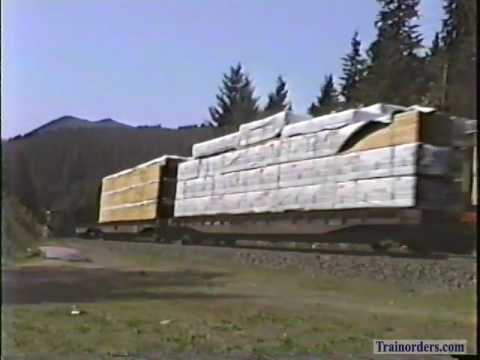 Classic Railroad Series 649 - Southern Pacific 7420 West at McCredie Springs, OR May 2, 1992