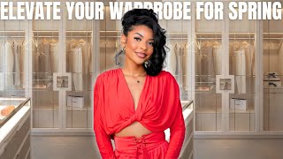 HOW to ELEVATE your WARDROBE for SPRING! ft. Quince
