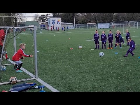 Penalty Red Boys Elzestraat U6 vs KSK Wavria U6 A 🥅⚽️🏃‍♂️