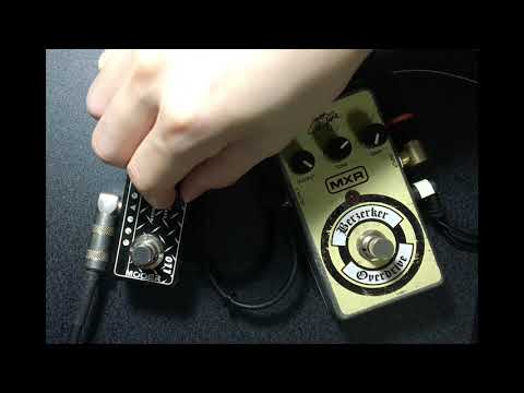 MOOER CALI-DUAL 011 preamp | boosted with MXR ZW44B for tight metal tone!