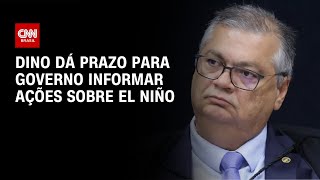 Vídeo: Flávio Dino dá prazo para governo informar ações sobre El Niño | CNN NOVO DIA