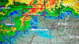 Local weather radar for St. Paul, MN. on 7-17-10.