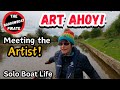 Boat & Brushes | Canal Artist living afloat  | Solo Boat Life