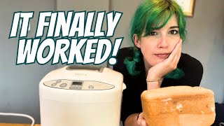 Trying (and failing) to use a bread machine  : Testing the Russel Hobbs Breadmaker