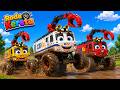 Roda Kereta Monster Berputar Lagu Anak Terbaru Viral Roda Roda Berputar Lagu Anak Edukatif 3D