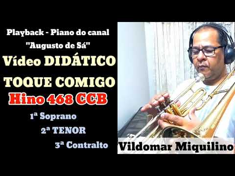 432 CCB Vem ó divino Mestre "Vídeo DIDÁTICO - Série TOQUE COMIGO" Vildomar Miquilino Trombone