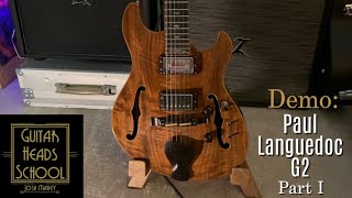 Video thumbnail for Archtop Series - Demo Paul Languedoc G2 Part I: Intro, Acoustic, Up Close by Josh Maxey