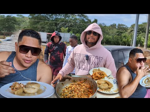 Colaz Smith Coconut dumpling | Cooking for Panamanian friends | Cooking in Panama |  first for them