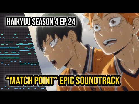 Haikyuu!! Season 4 Episode 24 OST - Monster's Banquet / Match Point Theme (HQ Cover)