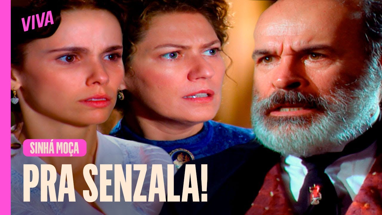 FURIOSO! BARÃO SURTA E MANDA SINHÁ MOÇA E CÂNDIDA PRA SENZALA! | SINHÁ MOÇA | CAPÍTULO 181 | VIVA