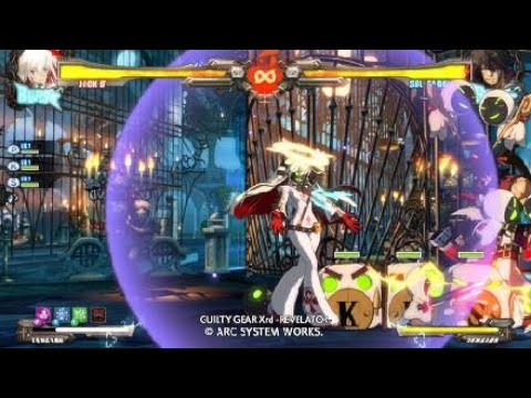 Guilty Gear Xrd -Revelator- JC Ghost Throw yrc