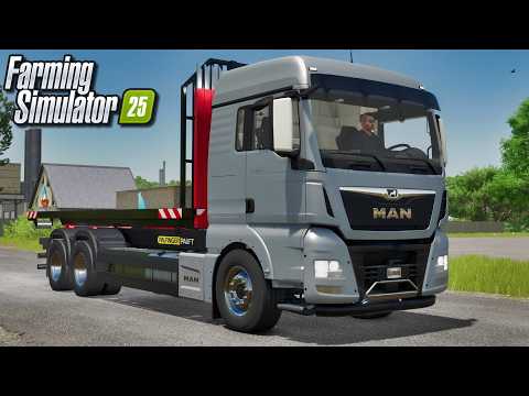 Mod Preview - MAN TGX Hooklift & IT RUNNER 2623 HD Pack (by Weekend Farmers) | Farming Simulator 25