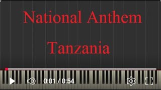 Tanzania National Anthem NM