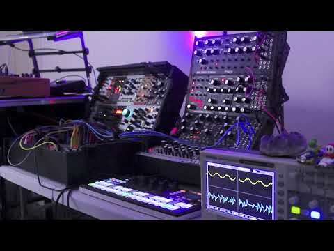 ATOMic deStruQtion (Modular Synth performance featuring the Presonus ATOM SQ)
