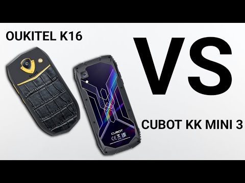 Oukitel K16 vs Cubot King Kong Mini 3