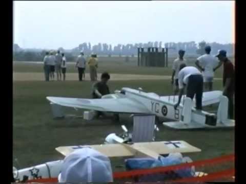 RC model aircraft Catalina and Whitley Bomber. Cosford Large Model Show 1995