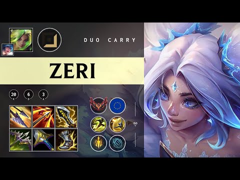 Zeri ADC vs Aphelios - EUW Grandmaster Patch 25.24