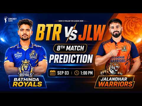 Bathinda vs Jalandhar 8th Match - WHO WILL WIN?