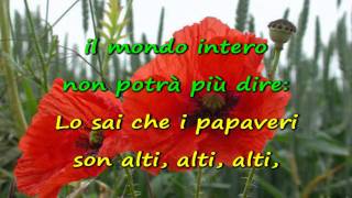 Karaoke - Papaveri e papere - Nilla Pizzi