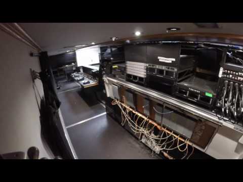 The first hour of an EICs day setting up a TV truck