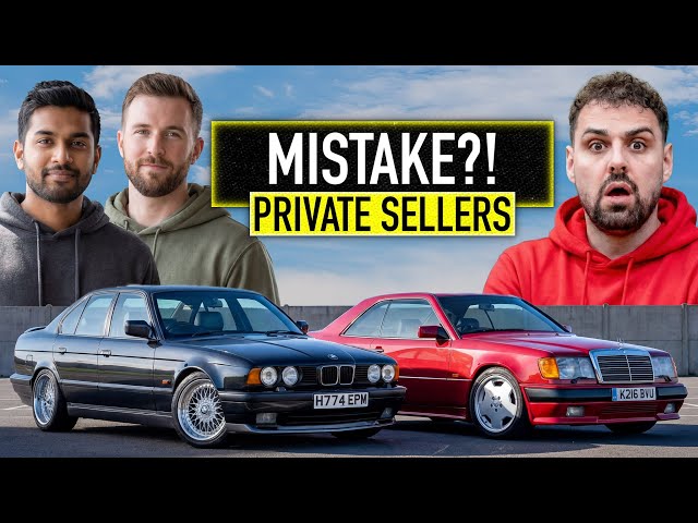 I BOUGHT 2 GERMAN CLASSIC CARS FROM PRIVATE SELLERS!
