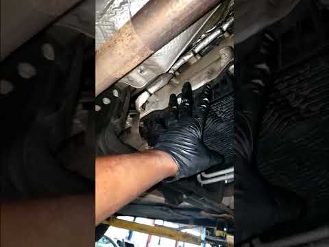 Transmission No dipstick or dipstick tube, no problem. Do this simple  HACK to see if full. ZF 8HP.